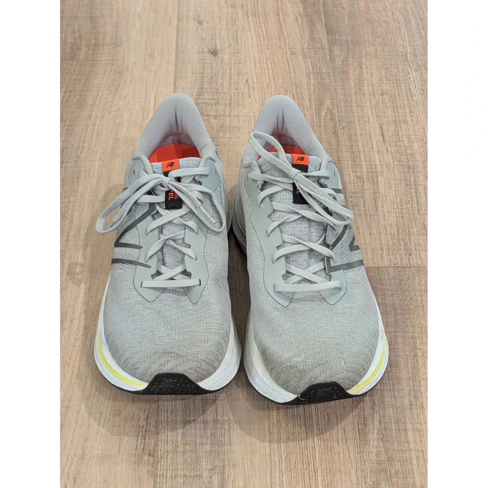 New Balance FuelCell Propel v4 Mens Running Shoes Gray Orange MFCXCR4 Size 12